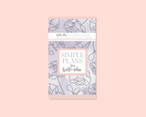 Simple Plans Sticker Book