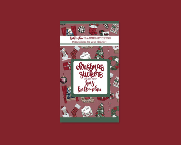 Christmas Icons Stickers Volume Four Sticker Book