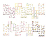 Pastel Florals Volume Two Sticker Book