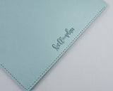 Sky Blue Blue Snap Planner Cover