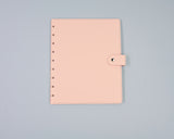 Baby Pink Snap Planner Cover