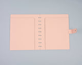 Baby Pink Snap Planner Cover