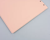 Baby Pink Snap Planner Cover