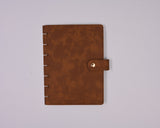 Walnut Mini Snap Planner Cover
