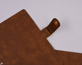 Walnut Mini Snap Planner Cover