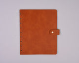 Cognac CLASSIC Snap Planner Cover with Magnetic Closure