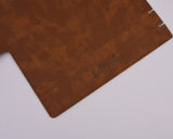 Walnut CLASSIC Snap Planner Cover with Magnetic Closure