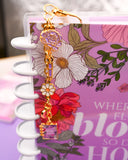 Whimsical Blooms Planner Charm