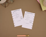 Mini Book Review Paper Pack