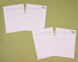 Undated Lined Vertical Extension Pack