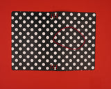 Black and White Polka Dot A5 Folio