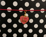 Red Junk Journal Charm Set