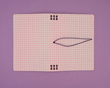 Pink Gingham A5 Folio