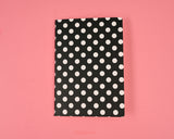 Black and White Polka Dot A5 Junk Journal