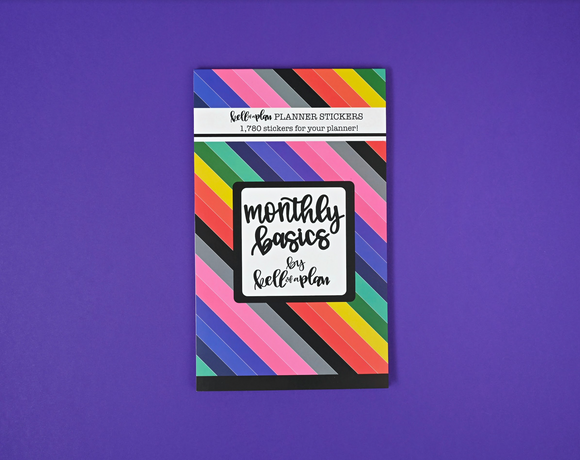 Monthly Basics Sticker Book – kellofaplan