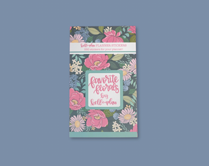 Favorite Florals Sticker Book