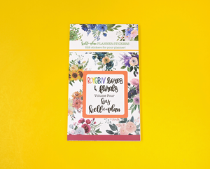 ROYGBIV Boxes & Florals Sticker Book Volume FOUR