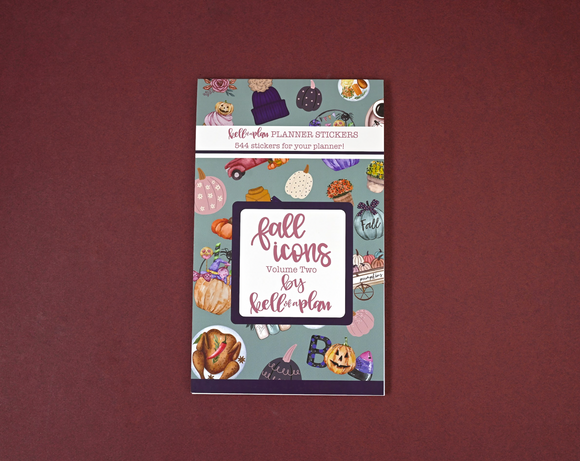 Fall Icons Volume TWO Sticker Book