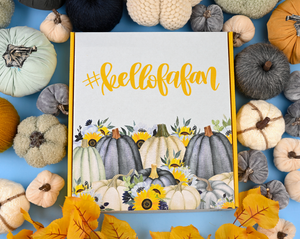 Fall #kellofafan Box 2023- Self Care, Sunflowers, & Pumpkins