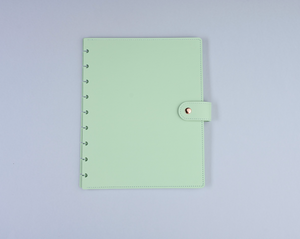 Classic Mint Snap Planner Cover- (Version Two)