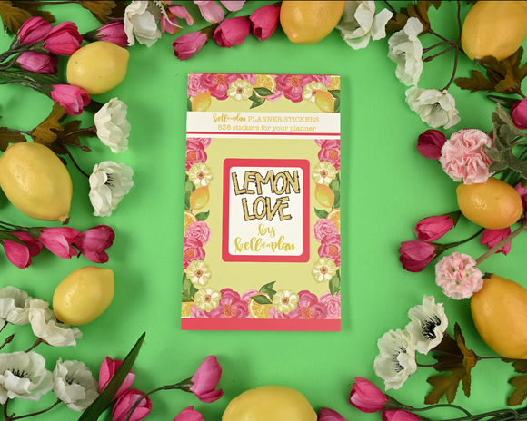 Lemon Love Sticker Book