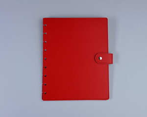 Red Snap Planner Cover (Version Two)