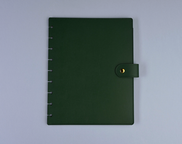 Christmas Green Snap Planner Cover (Version ONE)