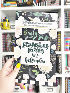 Flourishing Florals Sticker Book