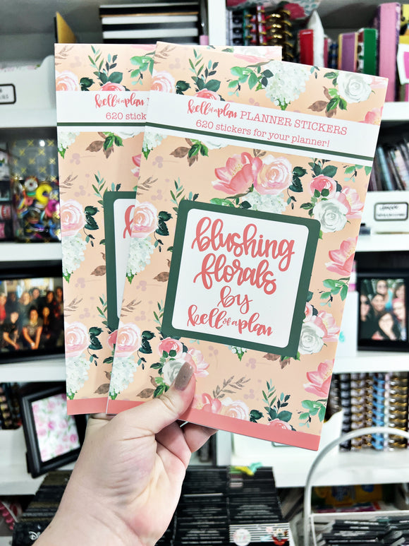 Blushing Florals Sticker Book
