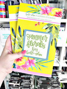 Summer Florals Sticker Book