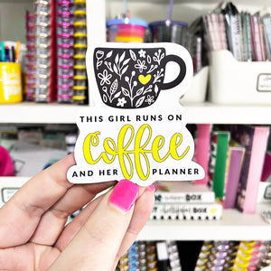 Coffee & Planners MAGNET!