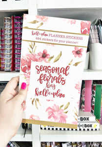 Seasonal Florals Sticker Book