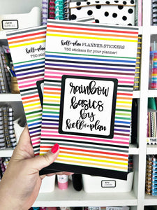 Rainbow Basics Sticker Book