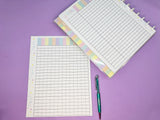Extra Grade Sheets Notepad- Teacher Planner