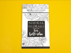 Neutral Florals Volume Two (2024) Sticker Book
