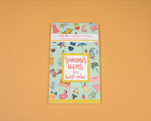 Summer Icons Sticker Book