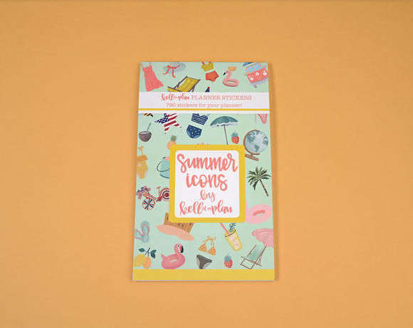 Summer Icons Sticker Book
