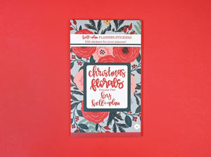 Christmas Florals Sticker Book Volume TWO