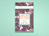 Jewel Tone- Watercolor Boxes & Florals Volume Two Sticker Book